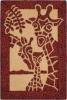 Giraffenfamilie (30x45 cm)